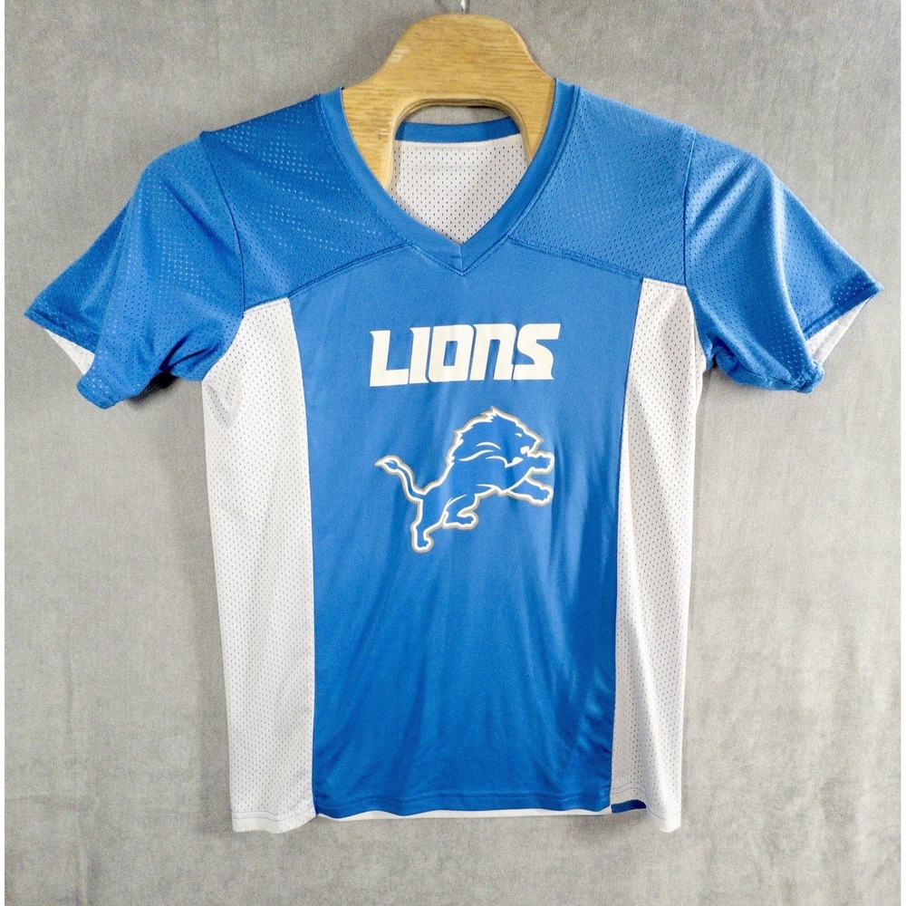 NFL Flag Football Detroit Lions Reversible Jersey Mens Small *Read*